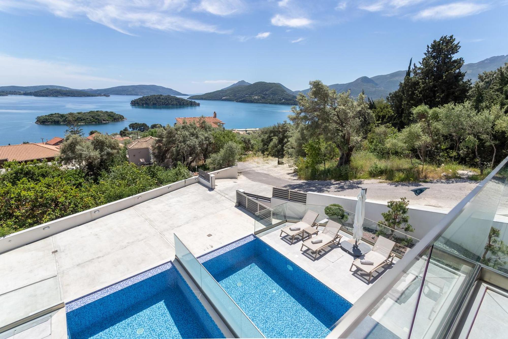 Diamond Blue Villas Lefkada نيدري المظهر الخارجي الصورة