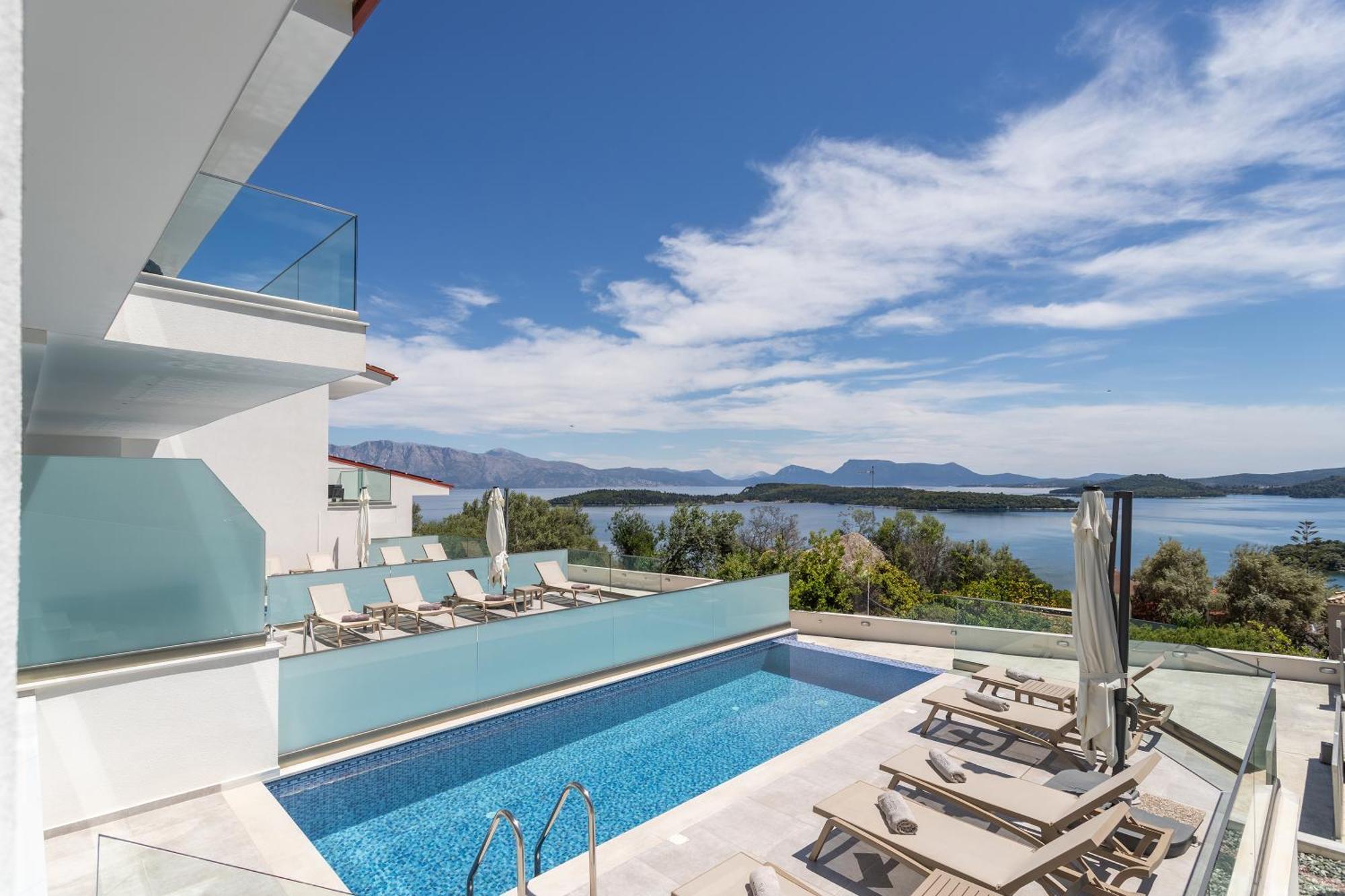 Diamond Blue Villas Lefkada نيدري المظهر الخارجي الصورة
